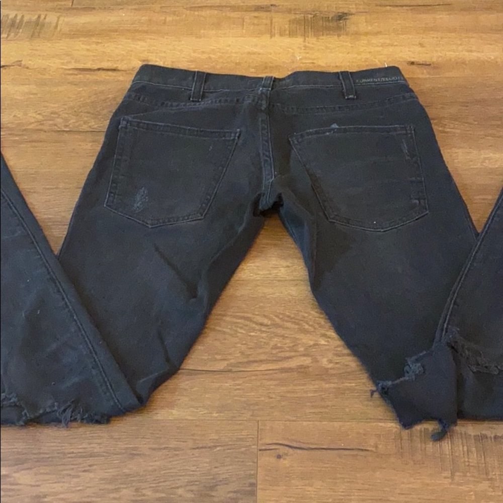 Current Elliott Ripped Black Jeans - Picture 3 of 5